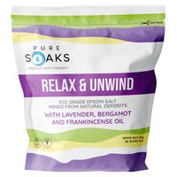 Pure Soaks Bath Therapy Salts - Relax & Unwind